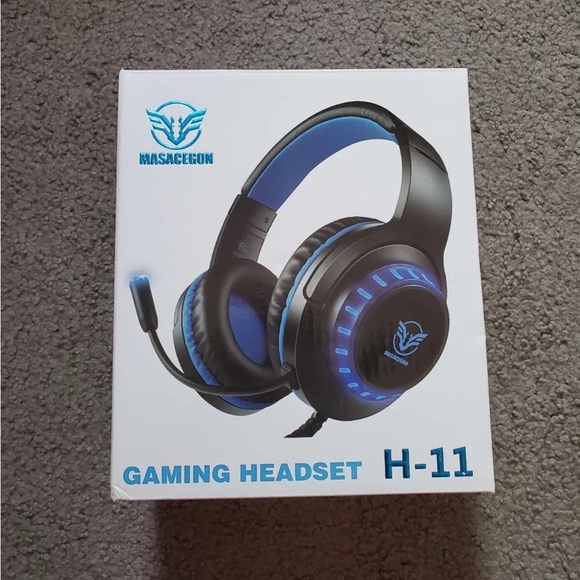 Blue Gaming Headset H-11 (NIB) - Picture 1 of 6